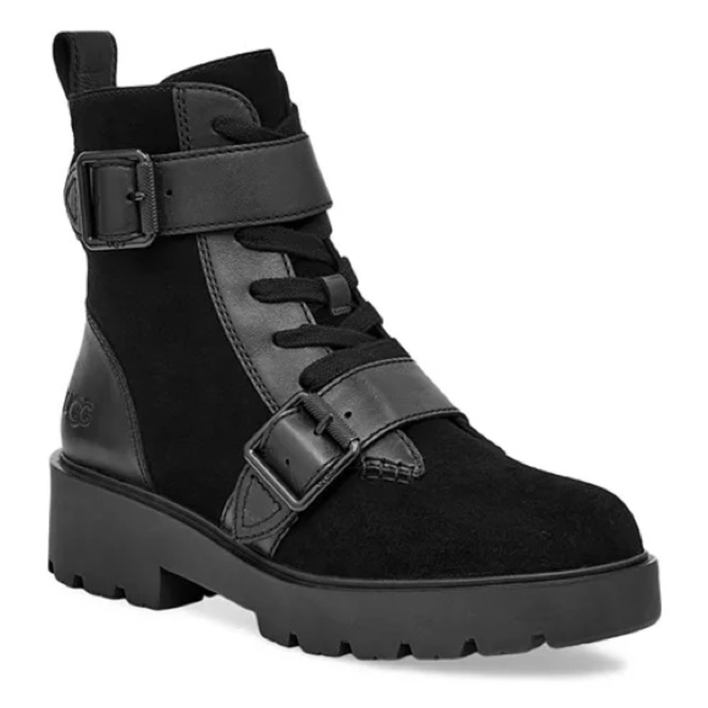 UGG Women's Zorrah Buckled Lace Up Booties